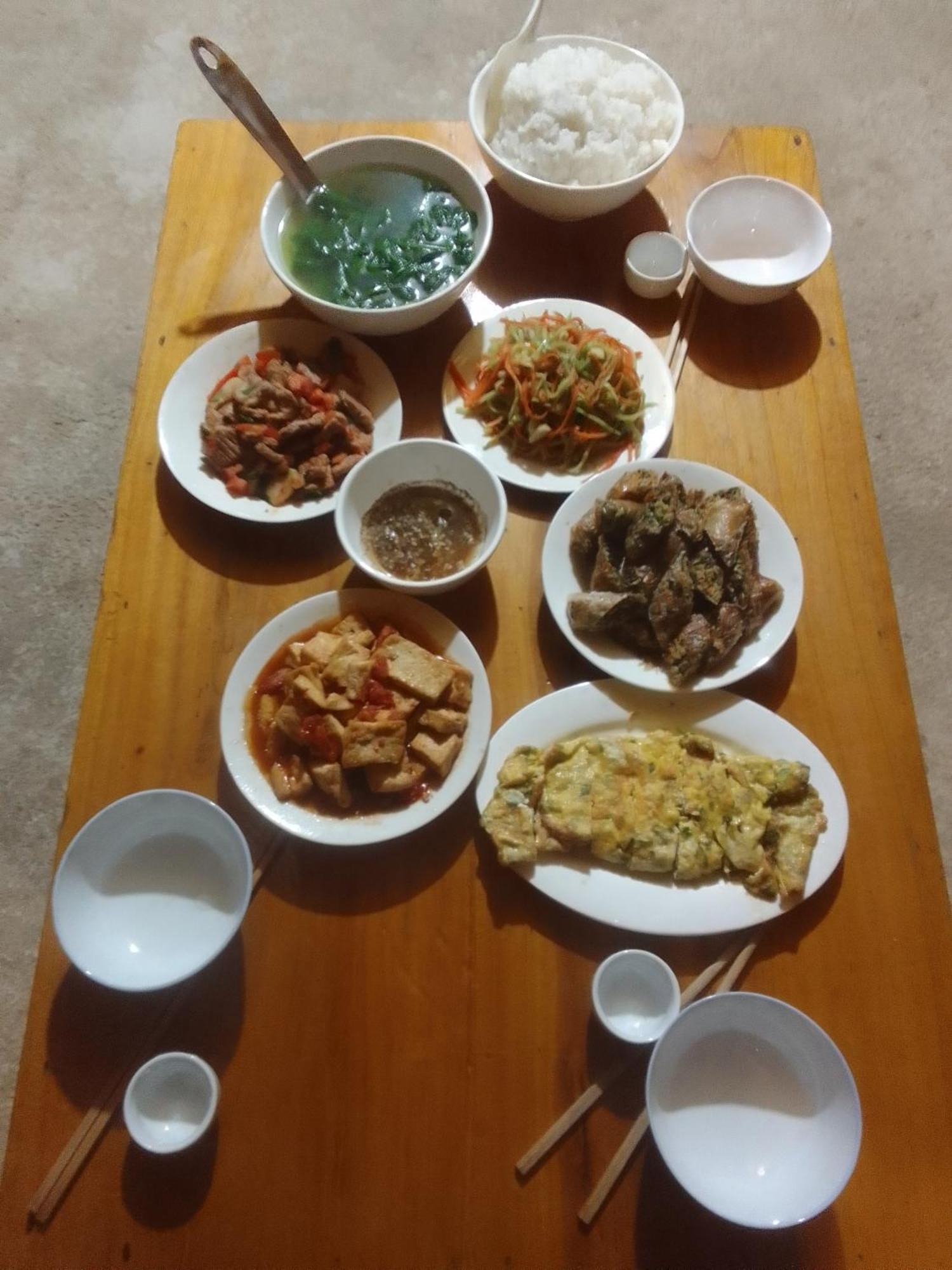 Hoang Nam Homestay Quan Ba Exterior foto